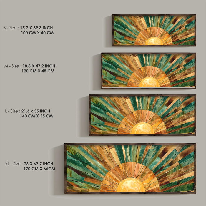 Wallity Cuadro Decorativo GE005-S Multicolor